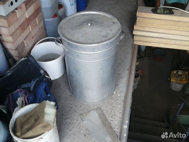 Бак алюминиевый бу