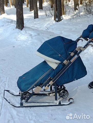 Санки коляска ника 7 8