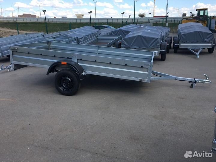 Легковой прицеп оцинкованный 3,5 метра