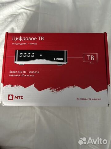 Приставка iptv mts