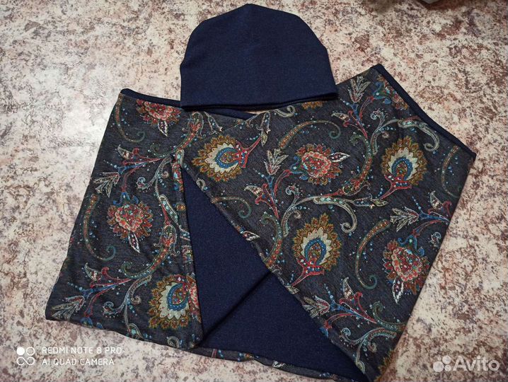 Комплект снуд и шапка