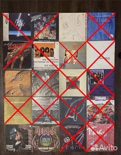 Пластинки винил, рок, импорт, Высоцкий