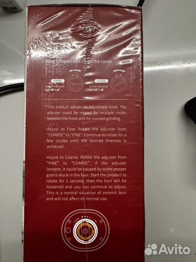 Электрическая мельница для специи, перцемолка USB