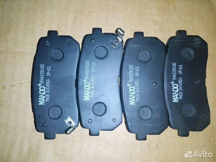 Задние тормозные колодки hyundai, KIA