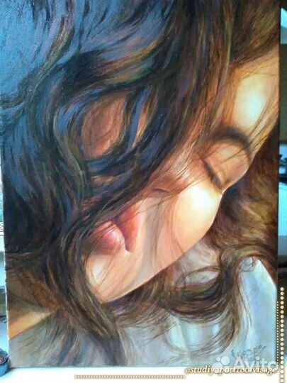 Портреты маслом по фото и картины. Не печать