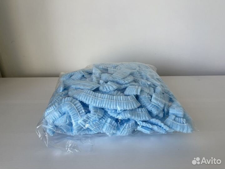 Медицинские одноразовые шапочки 81 шт