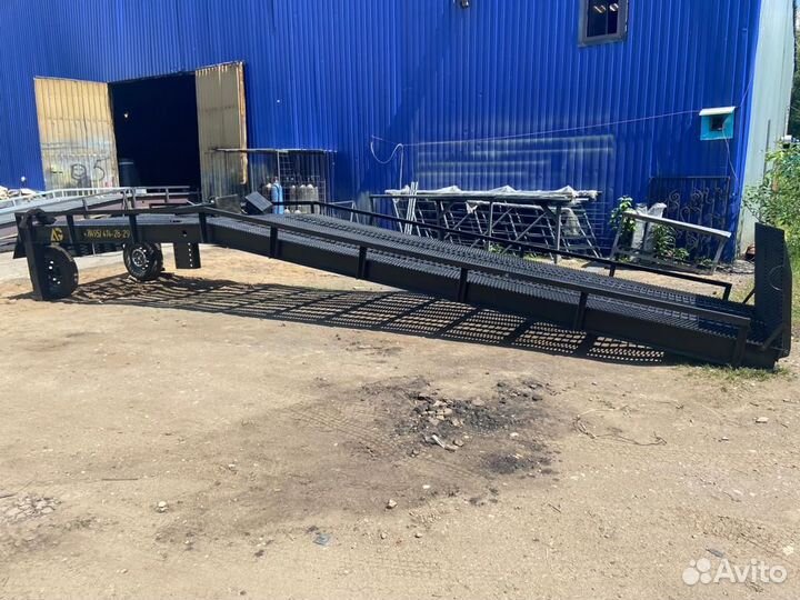 Мобильная Рампа Передвижная Эстакада Разгрузочная