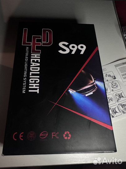 Светодиодные лампы s99 H1 6000К