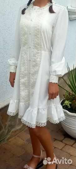 Платье нарядное S