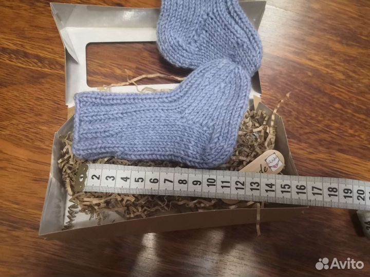 Носки вязаные детские