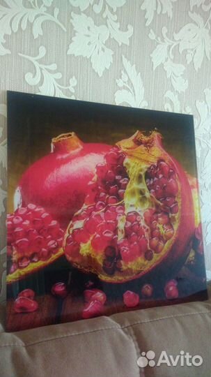 Картина на каленом стекле