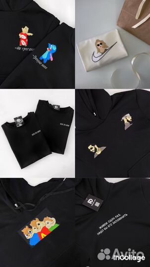 Вышивка на одежде / машинная вышивка на заказ