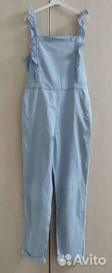 Джинсовый комбинезон для девочки