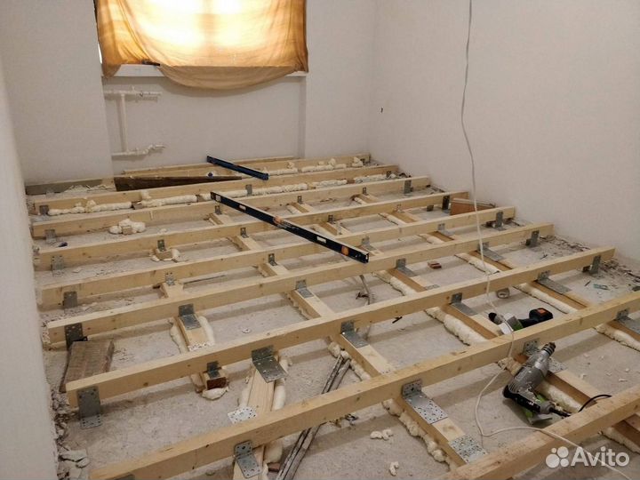 Полы / Ремонт / Монтаж / Пол под ключ