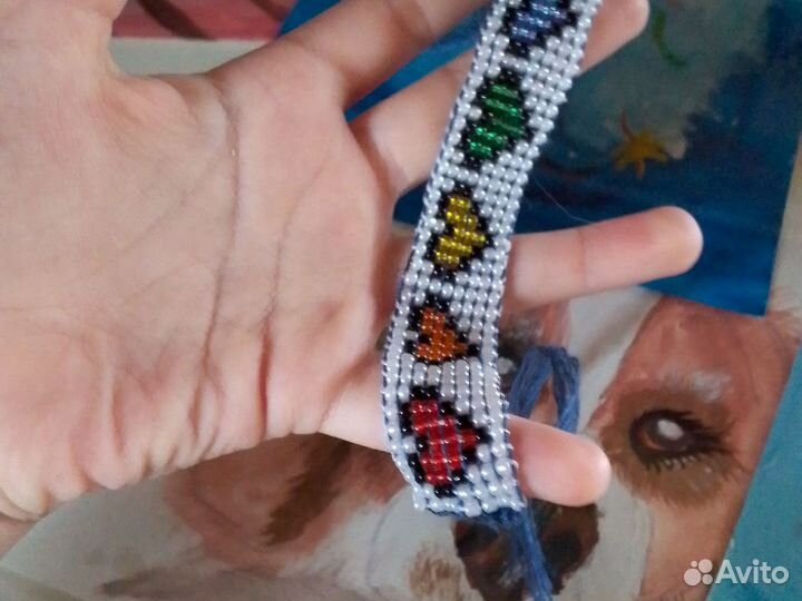 Фенечка из бисера