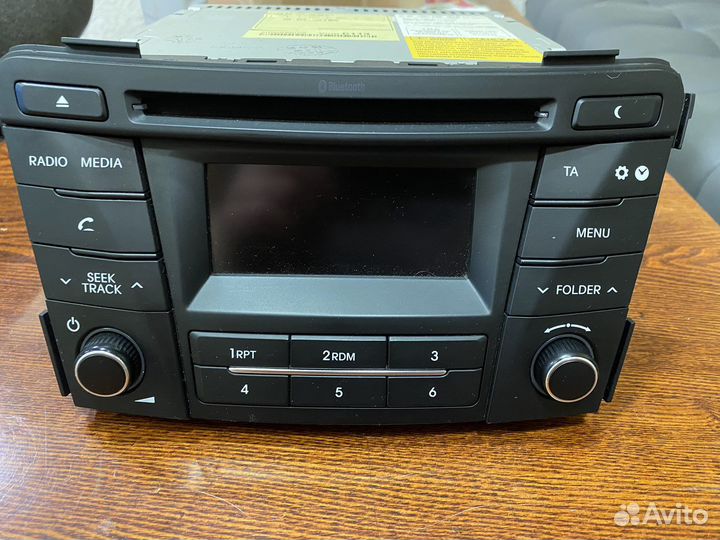 Магнитола на hyundai i40