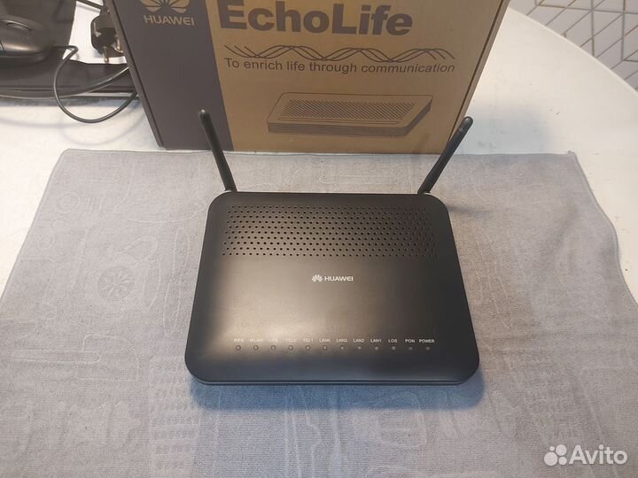 WiFi роутер, оптоволокно, Huawei EchoLife HG8245