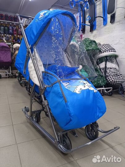 Санки коляска Nika(новая)