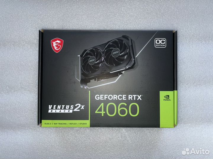 Новая RTX 4060 8gb msi