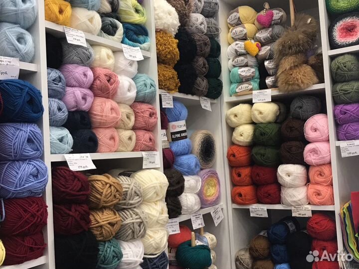 Пряжа в ТЦ «Алтын»
