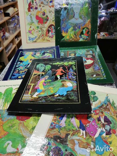 Каменный цветок.Бажов. Книга+репродукции. Описание