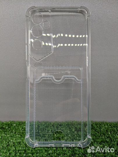 Чехол Techno pova neo 2 4g с карманом для карты