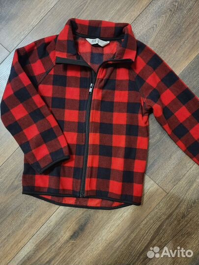 Флисовая кофта h&m