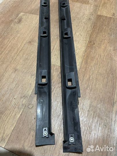 Накладка на порог наружная Subaru Forester 4 SJ5