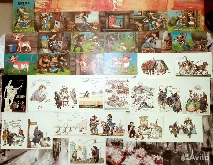 Открытки Детские, сказки, мультфильмы
