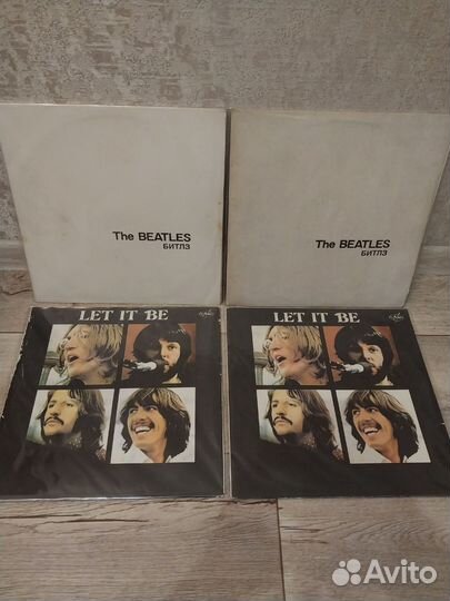 Виниловые пластинки Битлз