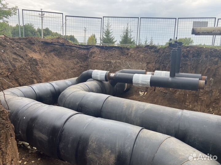 Монтаж,прокладка теплотрасс, тепловых сетей,ремонт