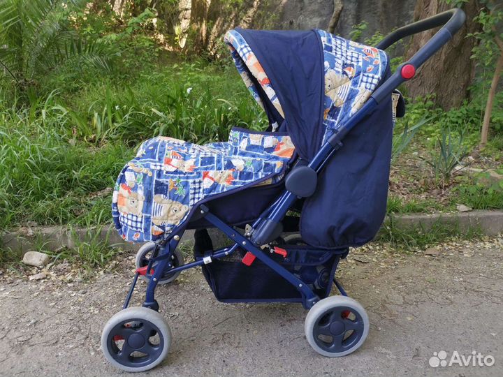 Детская коляска прогулочная с перекидной ручкой
