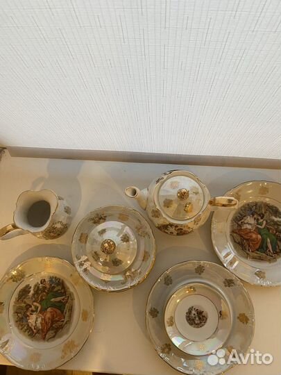 Чайный сервиз kahla ГДР мадонна GDR винтаж СССР