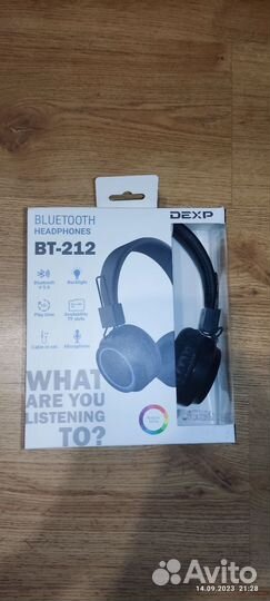 Беспроводные наушники dexp BT-212