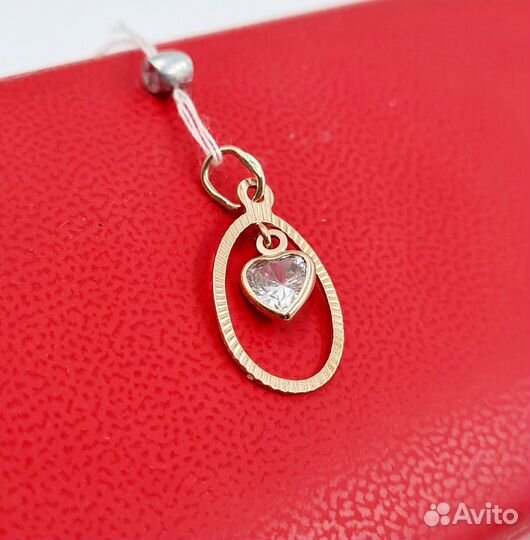 Золотая подвеска 585 проба