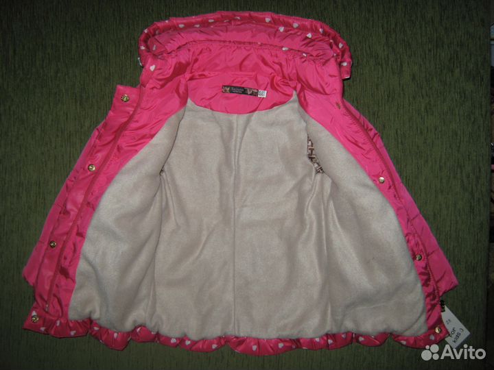Демисезонная куртка для девочки на 4 года