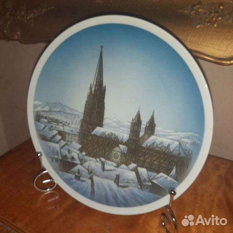 Настенная тарелка розенталь