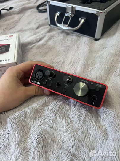 Akg p220 и focusrite scarlett solo 3rd gen