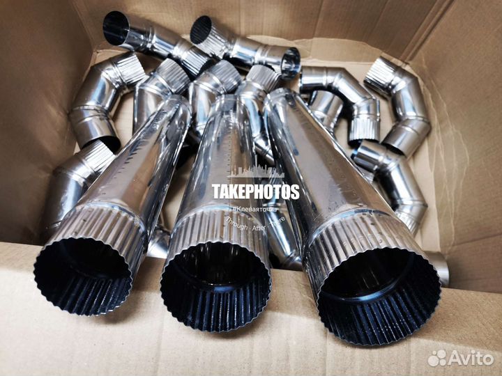 Труба для, печи 60, 65, 70, 80 в зимнюю палатку