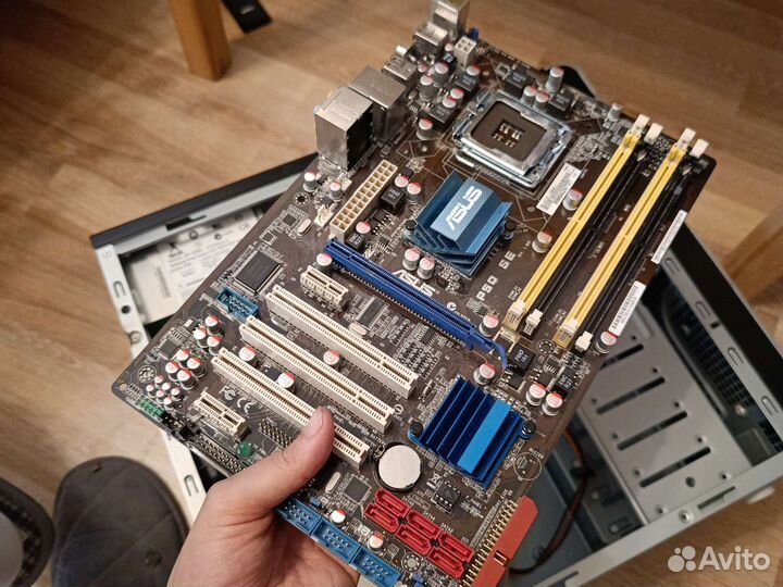 Материнская плата 775 asus p5q se