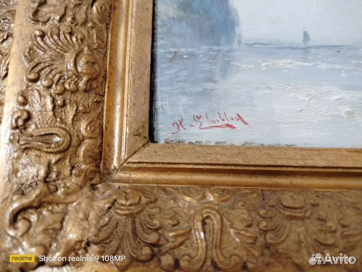 Старинная антикварная картина