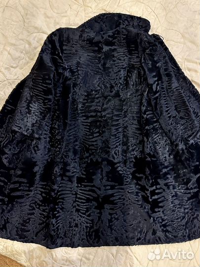 Шуба из каракульчи свакара 44 размер
