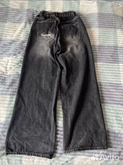 Джинсы рваные harajuku japan