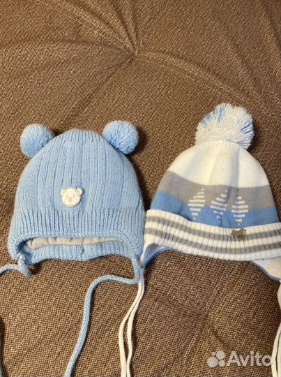 Шапка детская на мальчика