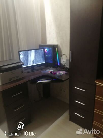 Компьютерный стол со шкафом бу