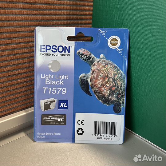 Картридж Epson T1579 Light Light Black C13T1579401