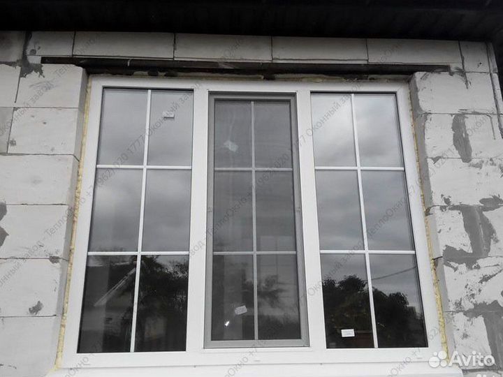 Окно пластиковое с раскладкой
