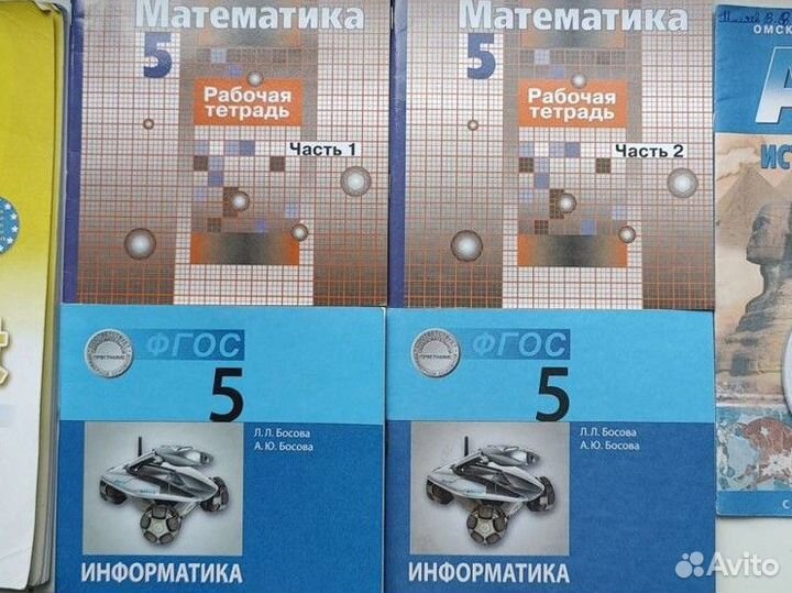 Рабочие тетради 5 класс информатика математика
