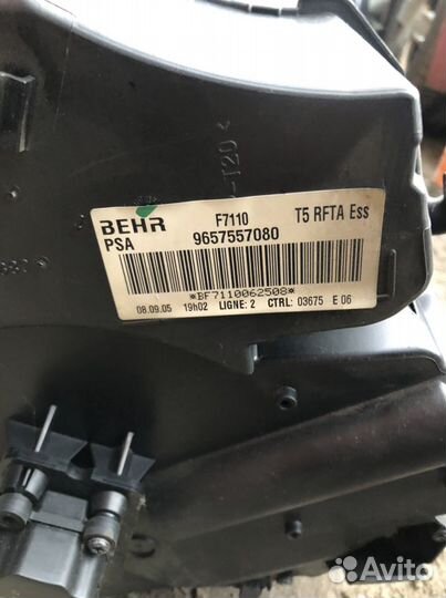 Печка Пежо 307