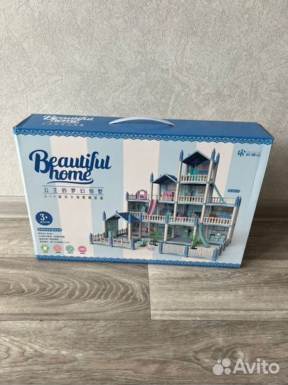 Новый большой дом для кукол игрушка